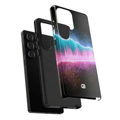 Digital Frequency · Tough Phone Case for Samsung · Pink