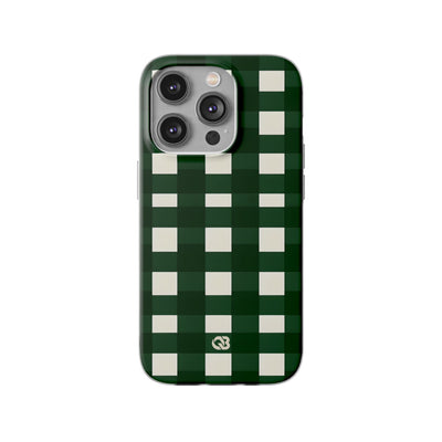 Hunter Green Plaid · Soft Handyhülle für iPhone