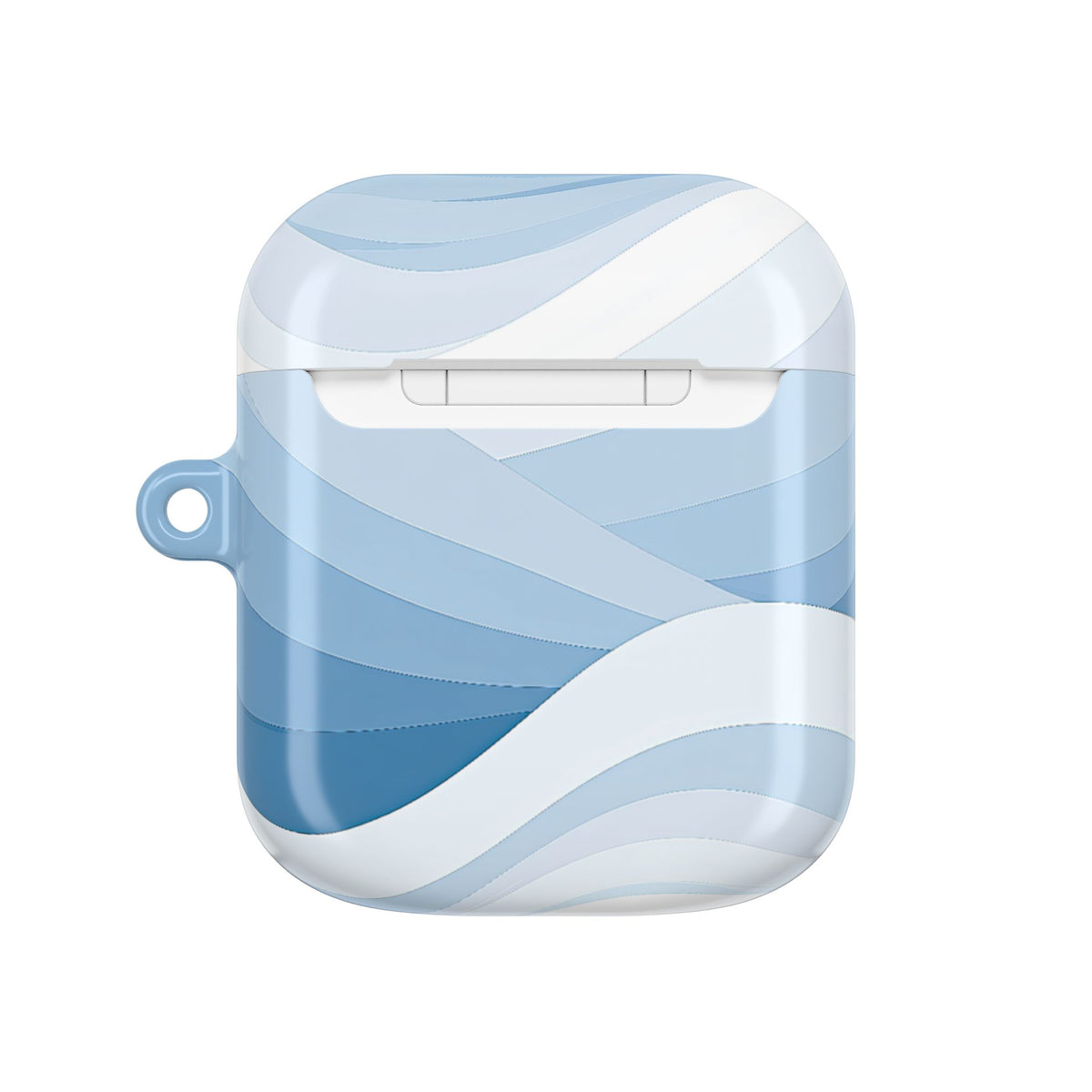 Glacial Contour · Hard Case for AirPods & AirPods Pro · Blue