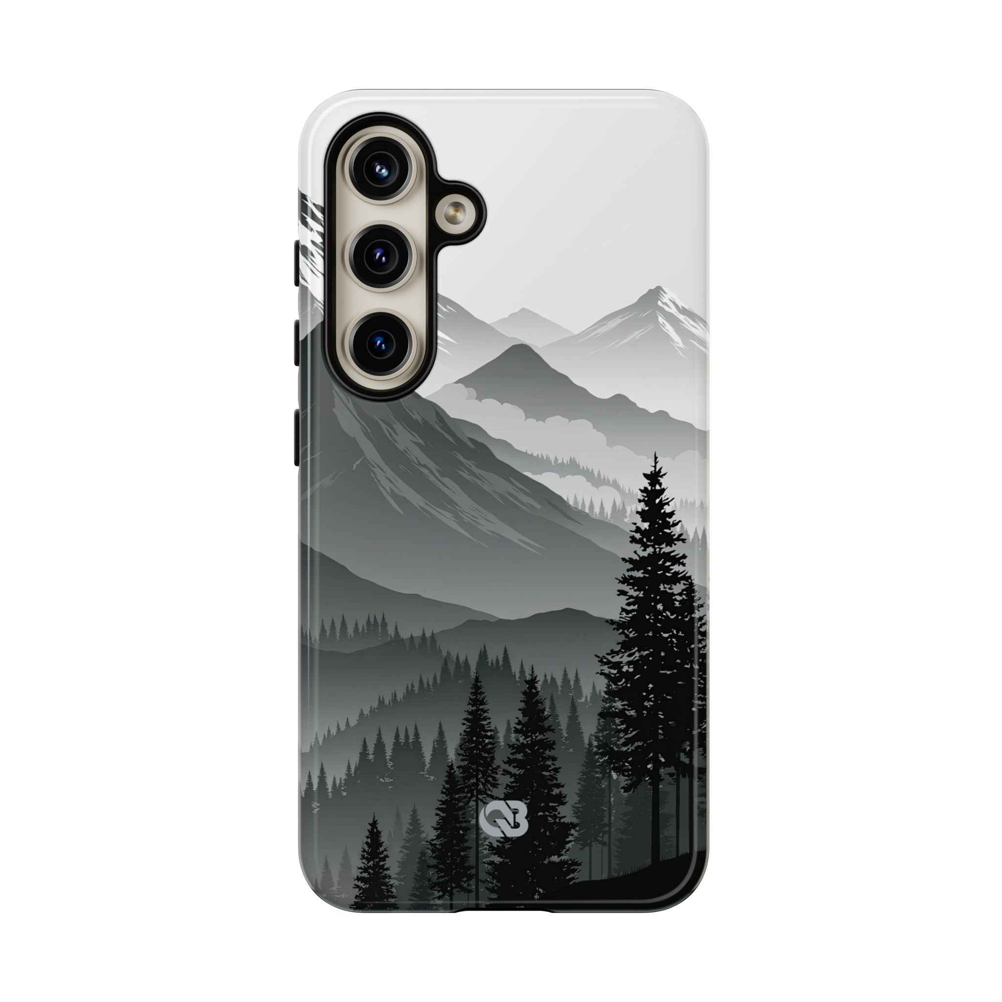 Grey Tough Phone Case for Samsung - Granite Ridge Mist