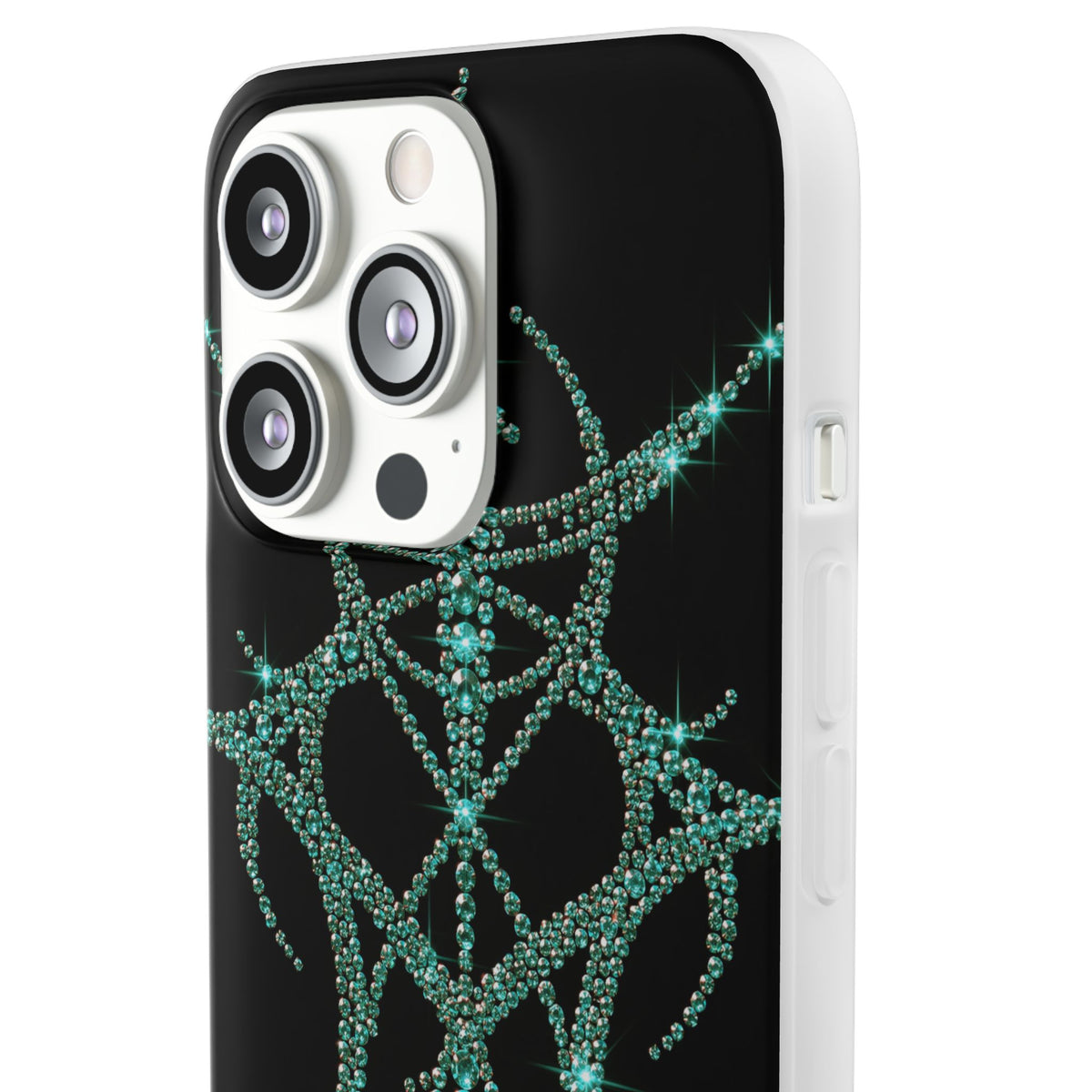 Teal Cyber Sigil · Lite Phone Case for iPhone ·  Teal