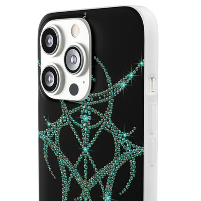 Teal Cyber Sigil · Lite Phone Case for iPhone ·  Teal