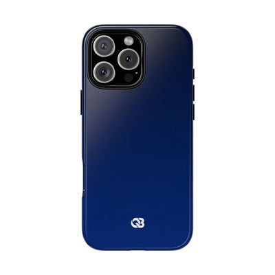 Blue Tough Phone Case for iPhone - Midnight Cobalt Fade