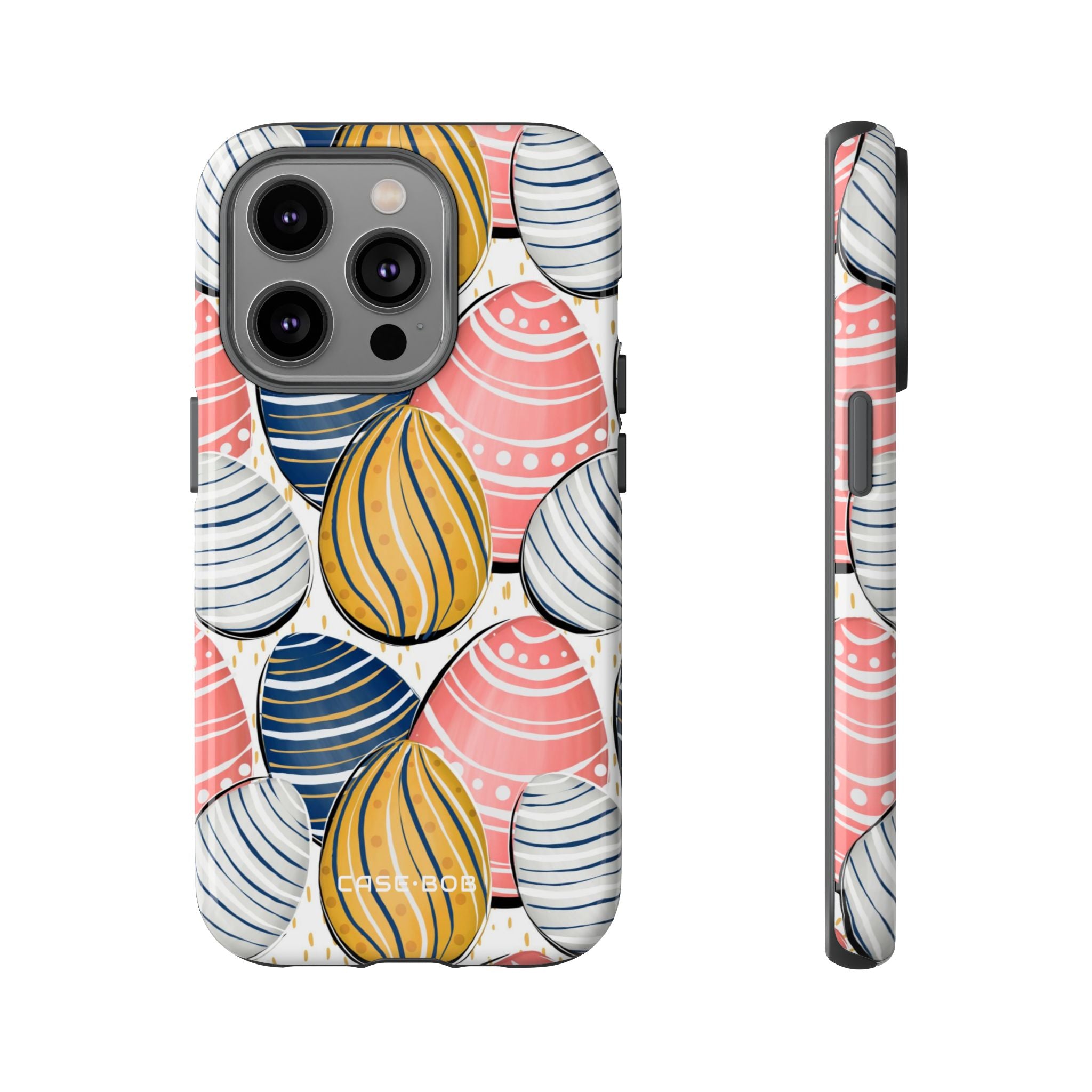 Pastel Eggs iPhone 14 Pro Case - Tough