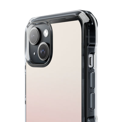 Blush Horizon · Clear Impact Magnetic Phone Case for iPhone ·  Pink