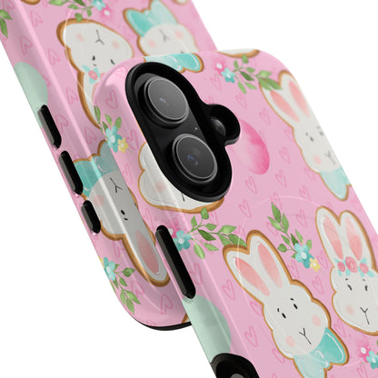 Bunny Blossom iPhone 17 Case - Tough+ - CASE•BOB