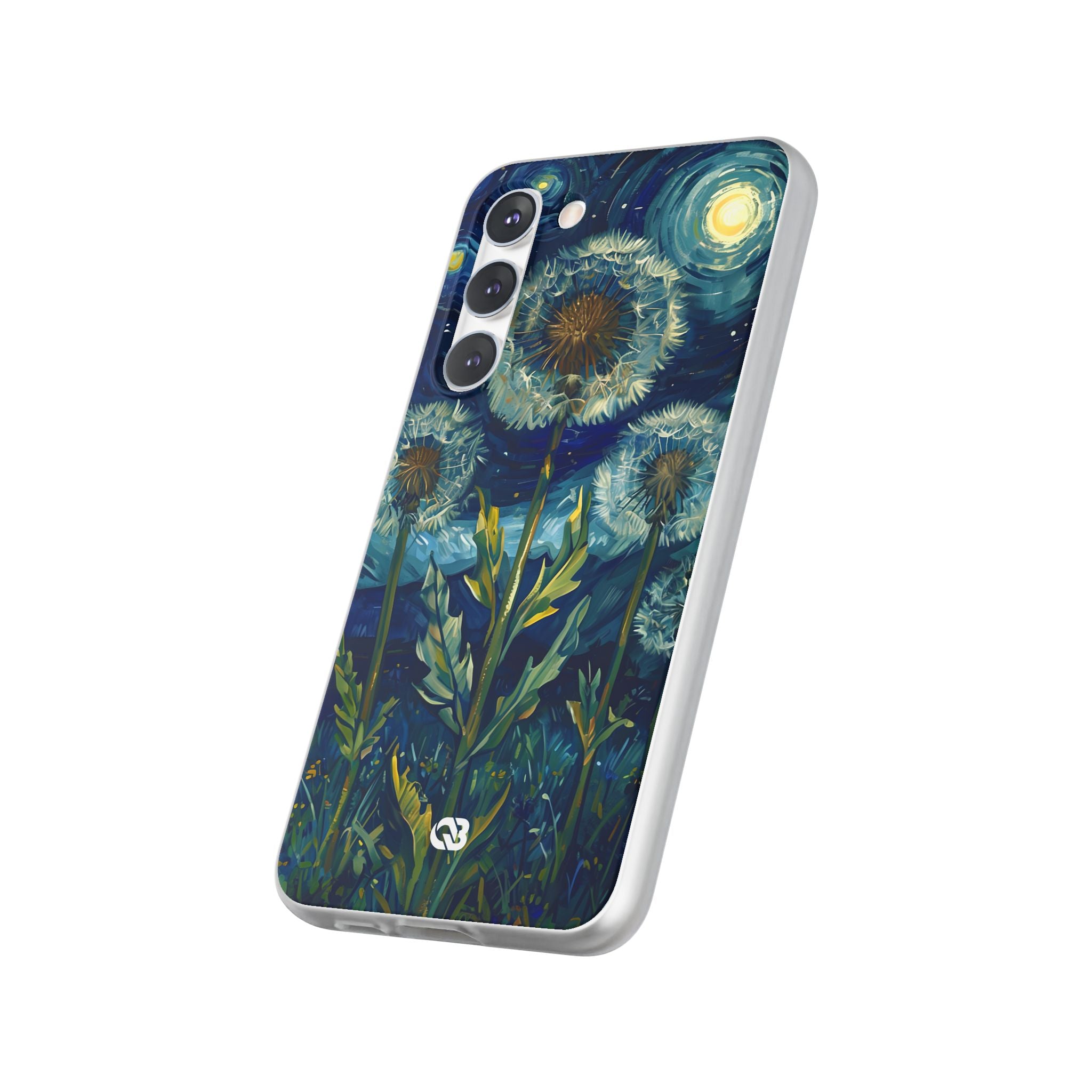 Starry Dandelion Swirl · Soft Phone Case for Samsung
