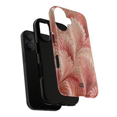 Blush Petal Plume · Tough 2.0 Magnetic Phone Case for iPhone · Pink
