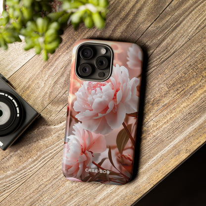 Peony Moonlight iPhone 15 Pro Max Case - Tough