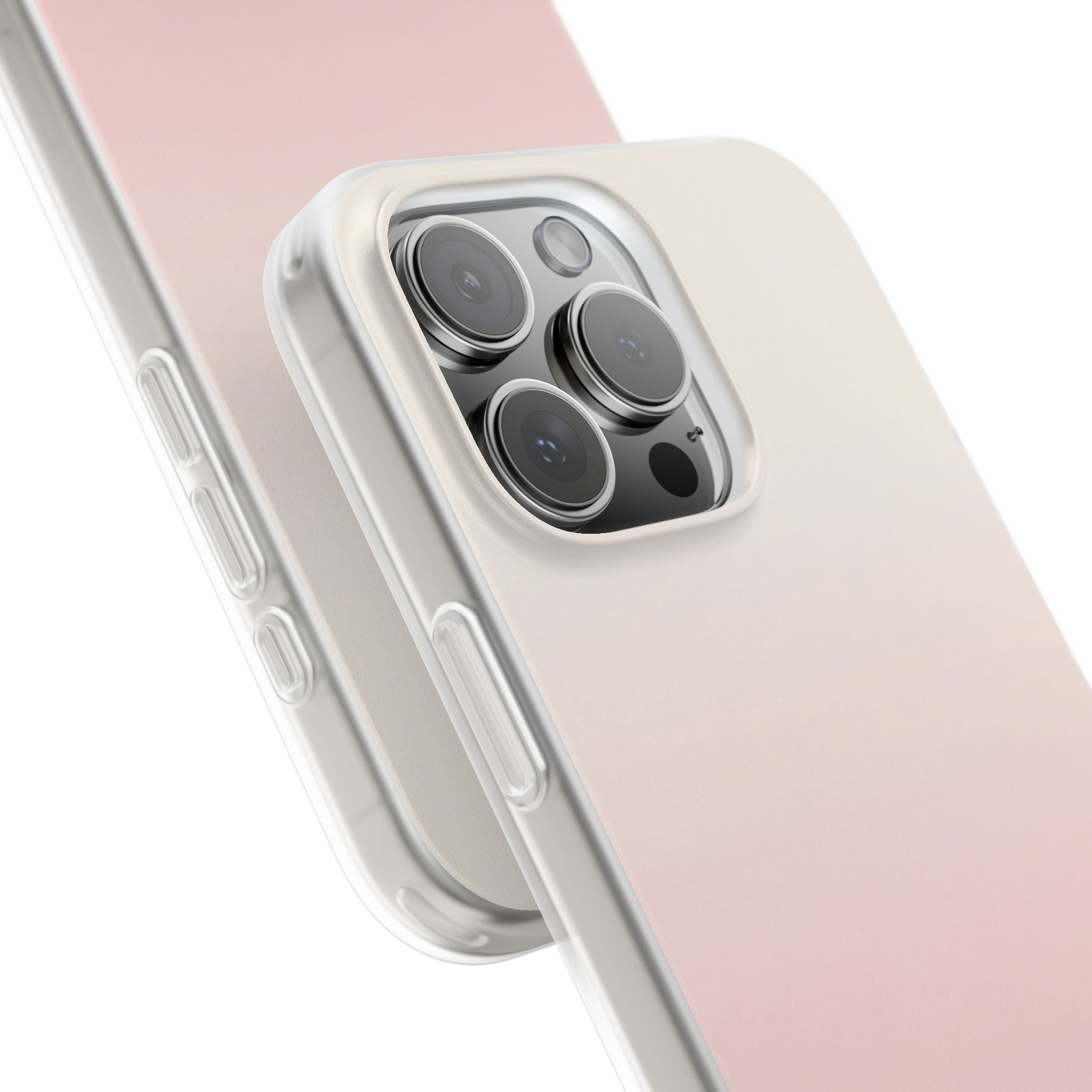 Pink Lite Phone Case for iPhone - Frosted Blush Horizon