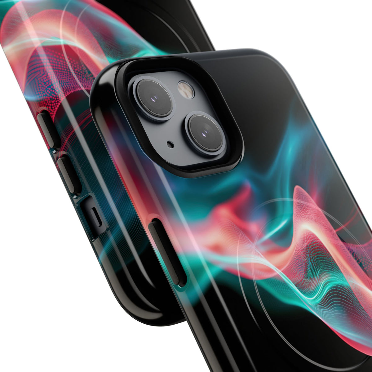 Digital Frequency · Tough 2.0 Magnetic Phone Case for iPhone · Black