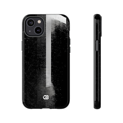 Black Tough Phone Case for iPhone - Vector Core Monolith