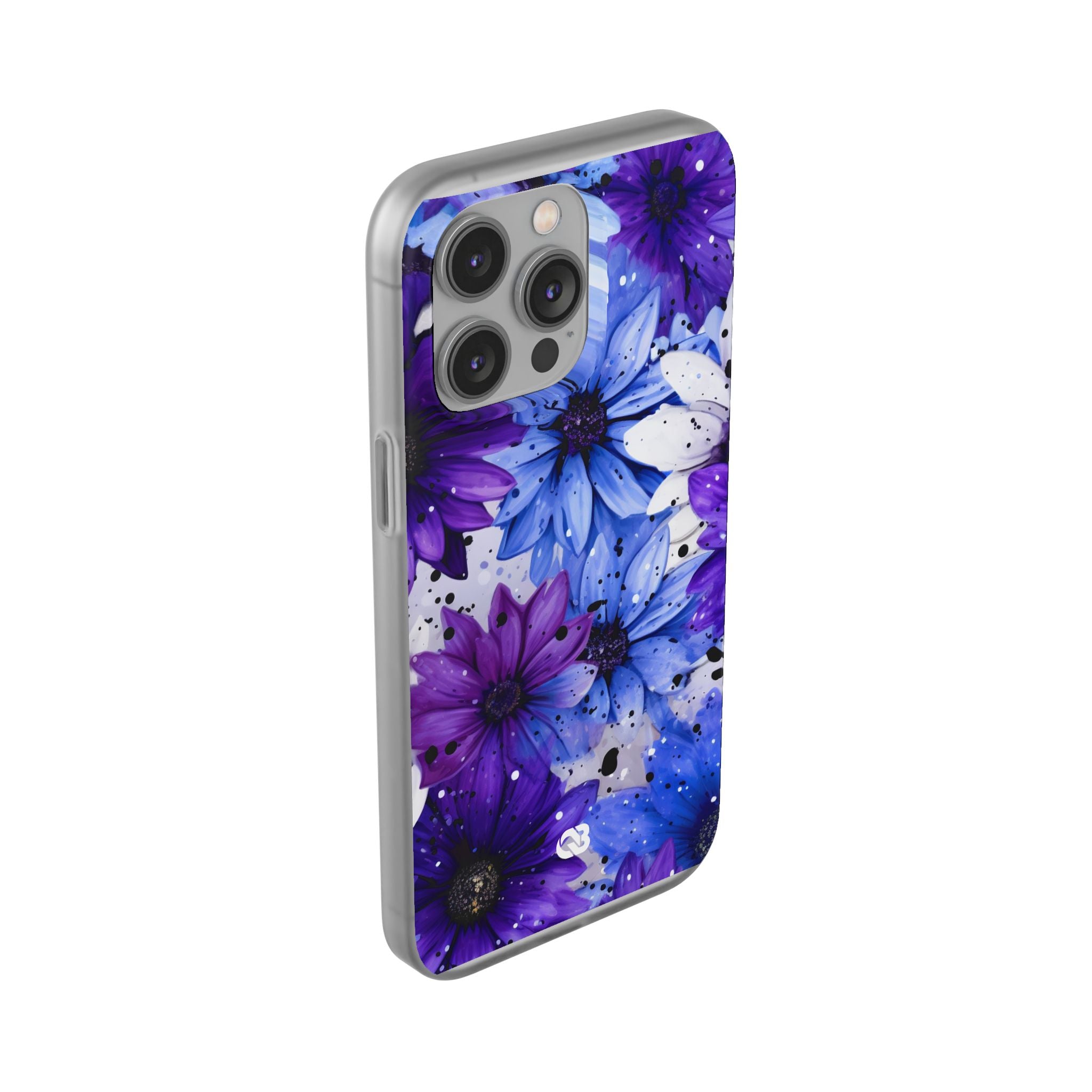 Ink Splatter Blooms · Soft Coque de téléphone pour iPhone