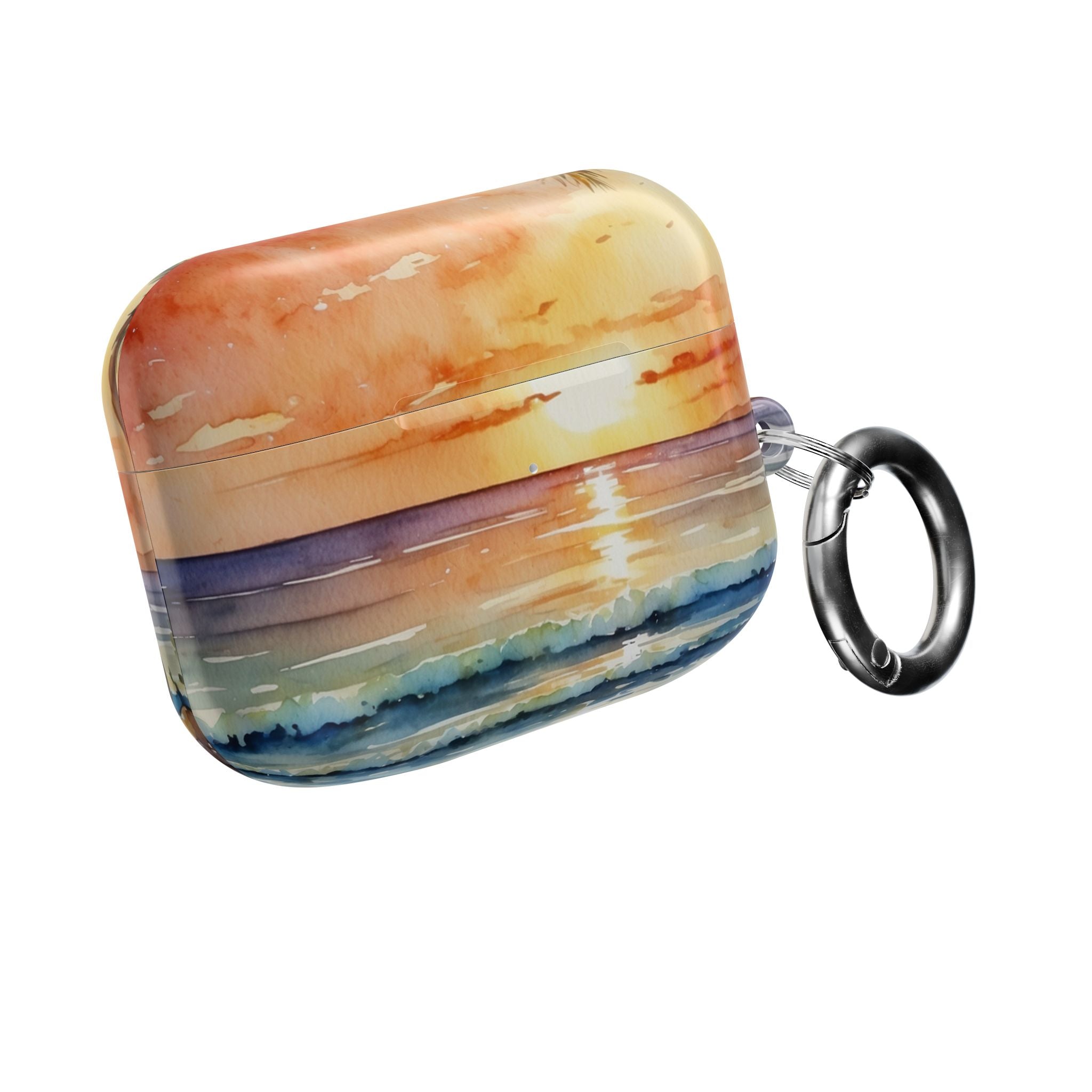 Golden Palm Sunset - AirPods Case