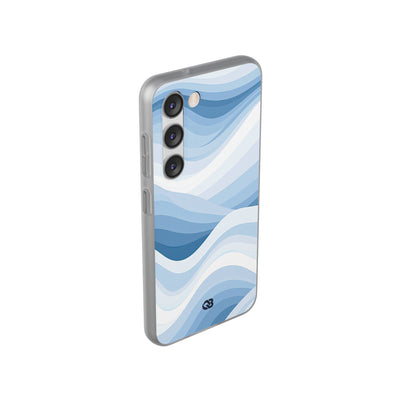 Blue Lite Phone Case for Samsung - Glacial Indigo Flow