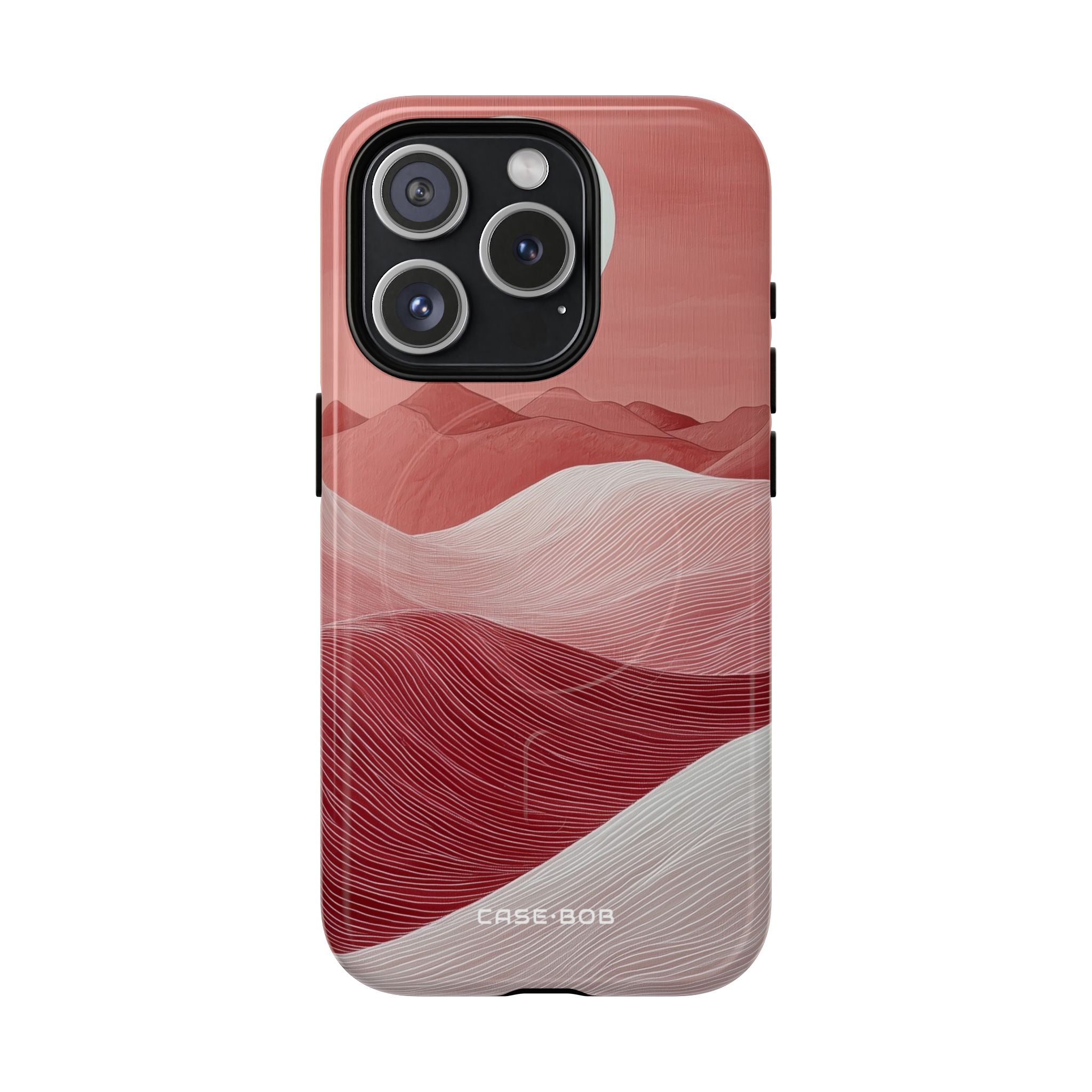 Witte Orb Dunes iPhone 15 Pro Case - Tough+