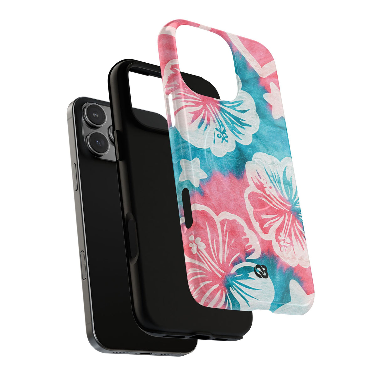 Tropical Hibiscus Bloom · Tough 2.0 Magnetic Phone Case for iPhone · Teal