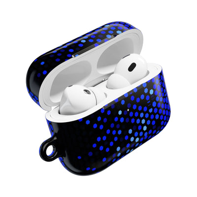 Cobalt Hex Dispersion · Hard Case for AirPods & AirPods Pro · Blue