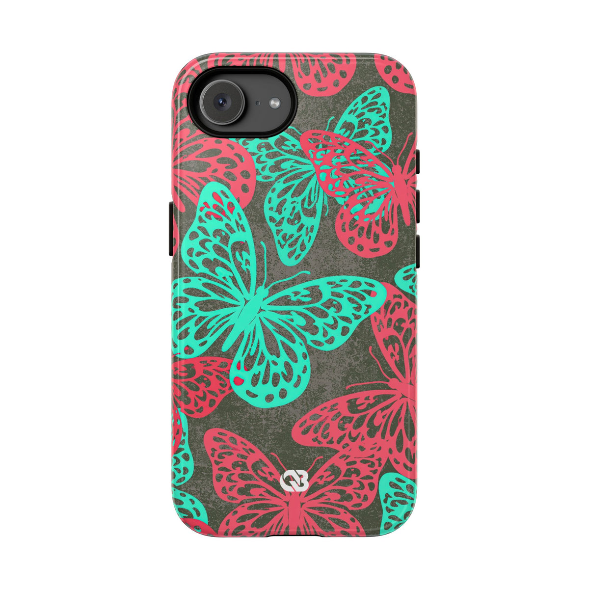 Electric Papillon · Tough Phone Case for iPhone · Pink