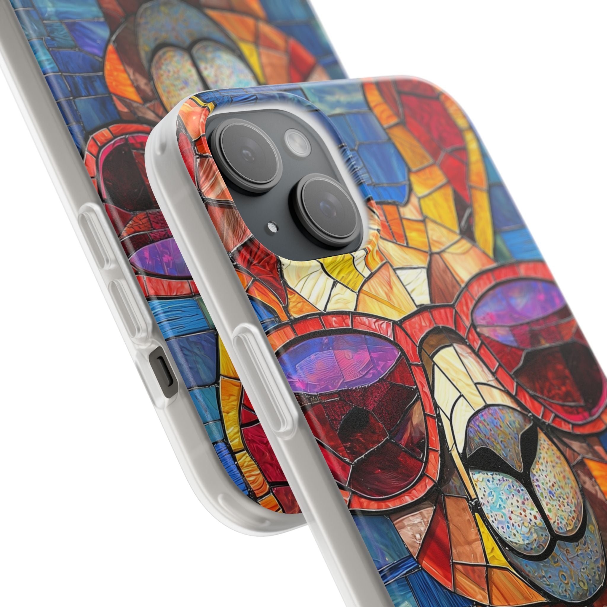 Llama Glow iPhone 15 Plus Cover - Blød