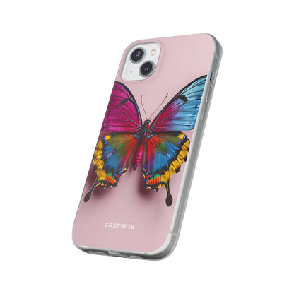 Vivid Butterfly iPhone 14 Plus Case - Soft
