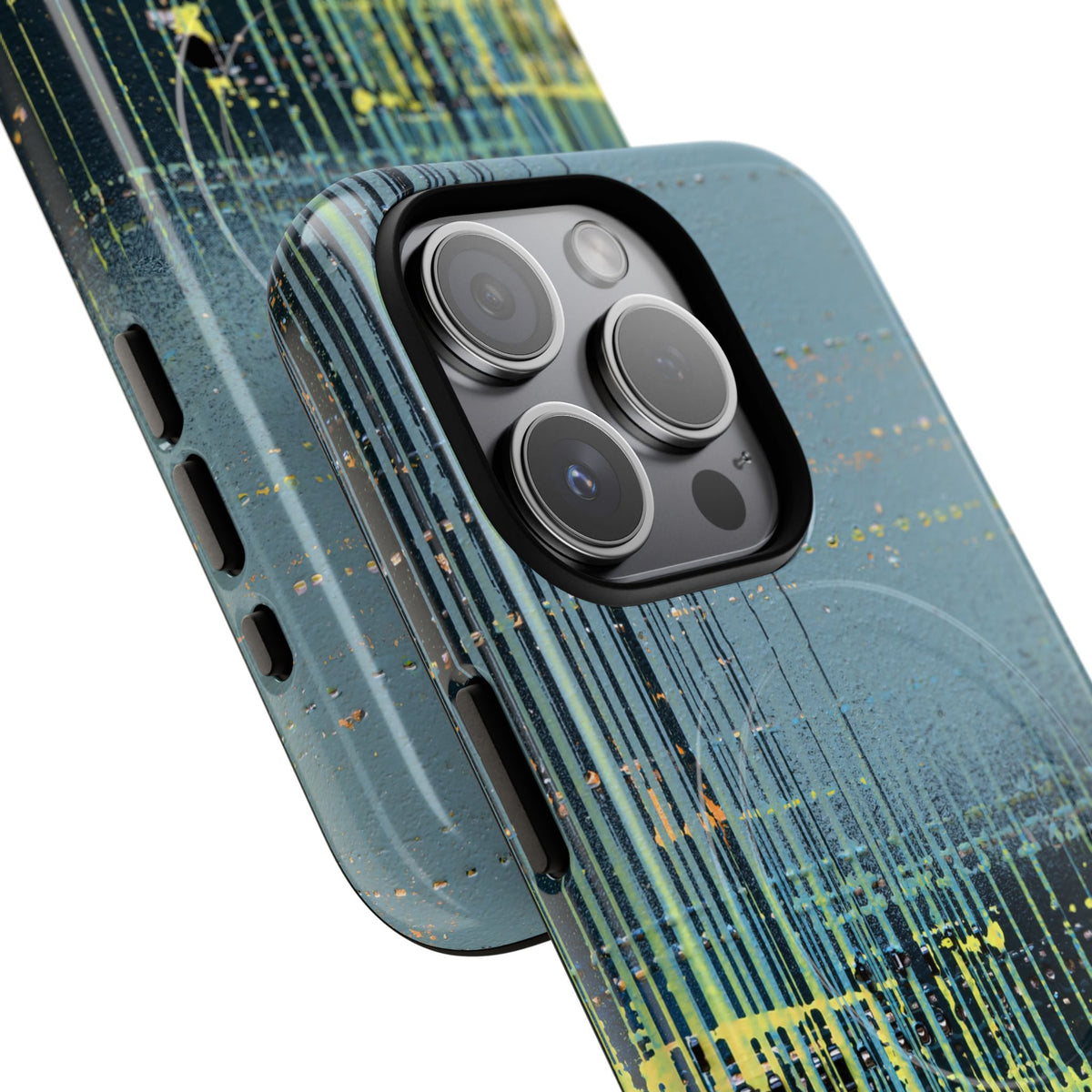 Acid Raster Circuit · Tough 2.0 Magnetic Phone Case for iPhone · Teal