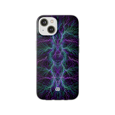 Electric Plasma Arbor · Lite Phone Case for iPhone ·  Purple