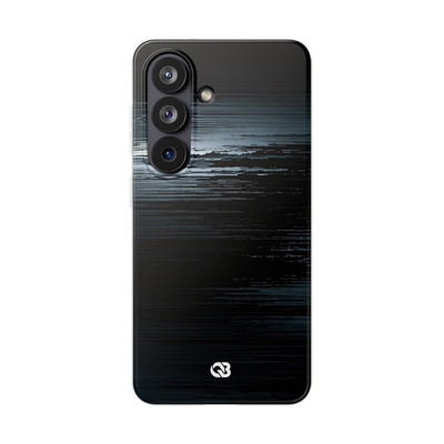 Black Lite Phone Case for Samsung - Frozen Signal Glitch