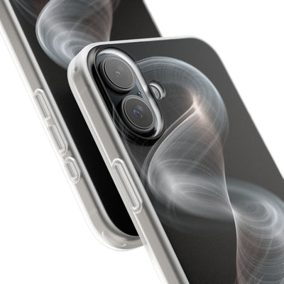 Luminous Vortex · Lite Phone Case for iPhone ·  Black
