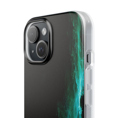 Luminous Plume · Lite Phone Case for iPhone ·  Teal