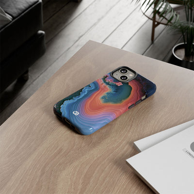Luminous Resonance · Tough Phone Case for iPhone · Blue