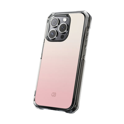 Pink Impact MagSafe Phone Case for iPhone - Frosted Blush Horizon