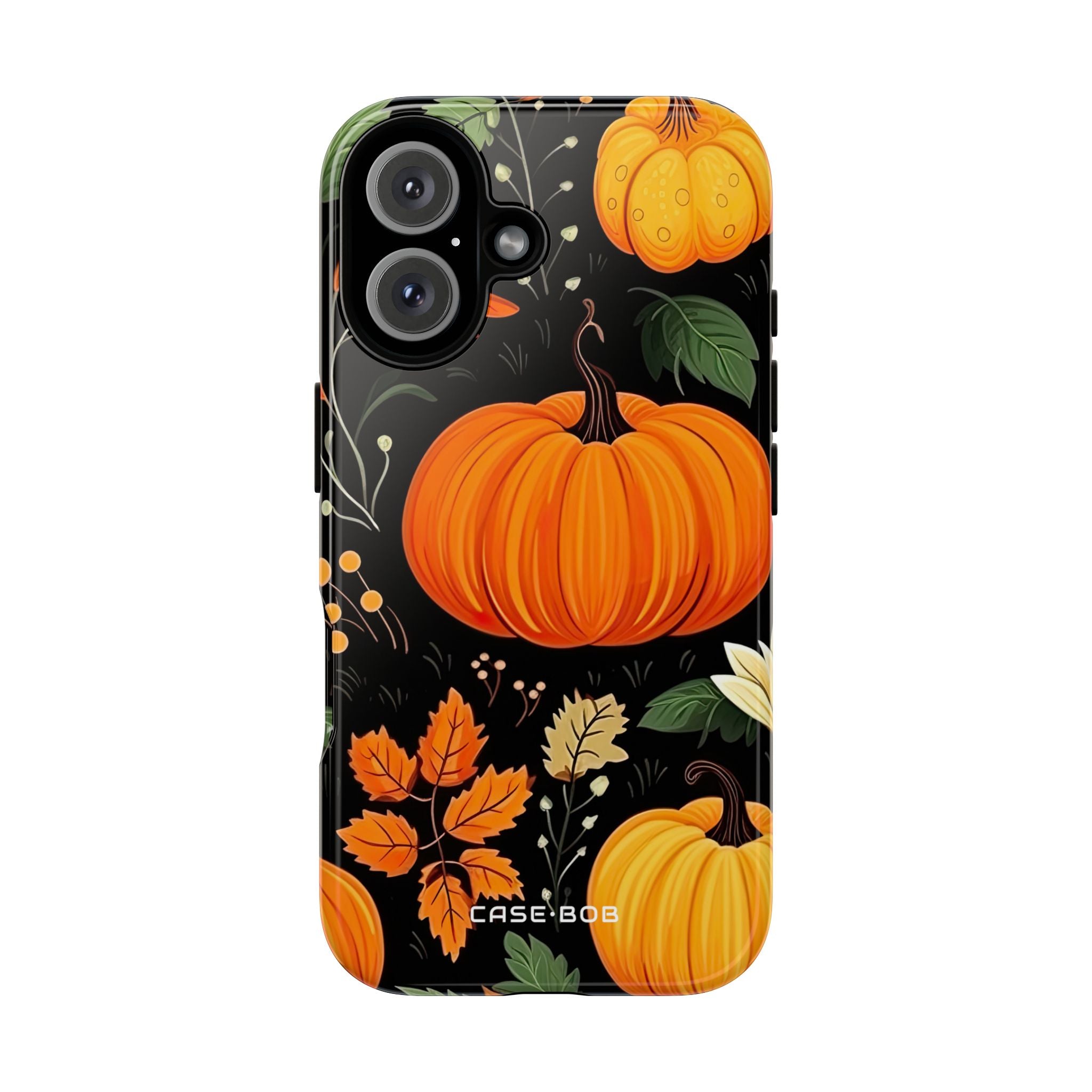 Pumpkin Glow iPhone 16 Case - Tough