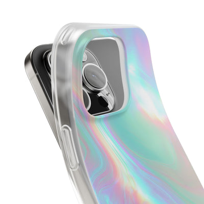 Prismatic Liquid Light · Lite Phone Case for iPhone ·  Teal