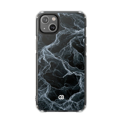 Arctic Gossamer · Clear Impact Magnetic Phone Case for iPhone · Black