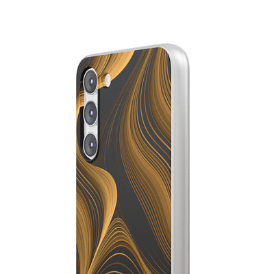 Gold Lite Phone Case for Samsung - Molten Copper Strands