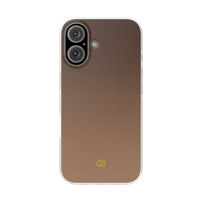 Brown Lite Phone Case for iPhone - Smoked Caramel Fade