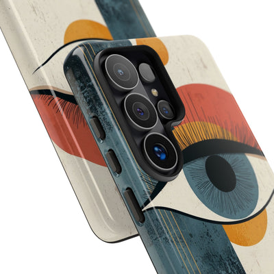 Distressed Azure Ocular · Tough Handyhülle für Samsung