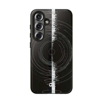 Black Tough Phone Case for Samsung - Obsidian Orbital Signal