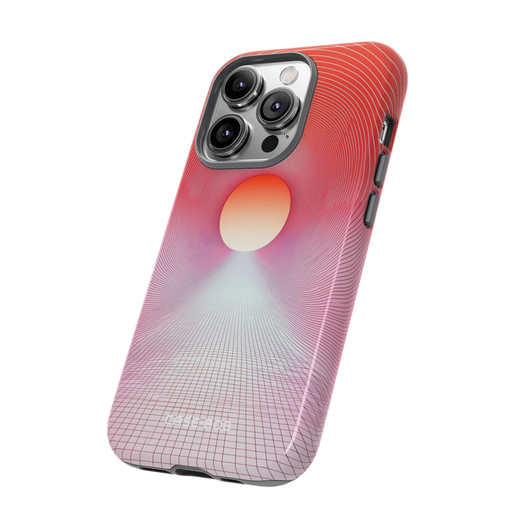 Orange Portal iPhone 14 Pro Case - Tough