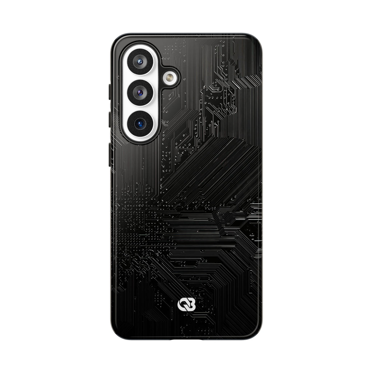 Obsidian Circuitry · Tough Phone Case for Samsung · Black