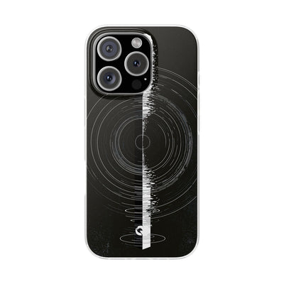 Black Lite Phone Case for iPhone - Obsidian Orbital Signal
