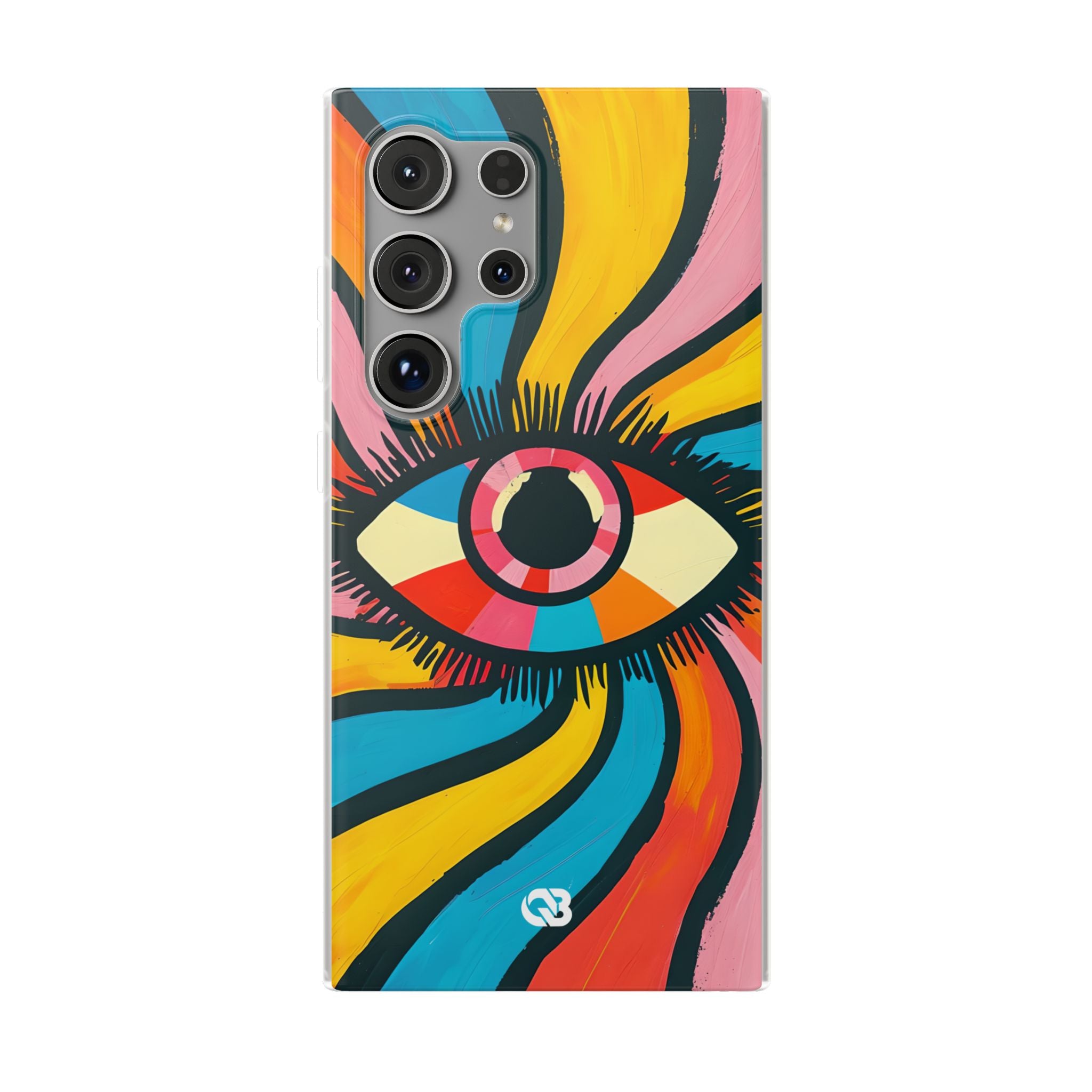 Vivid Gaze Burst · Soft Handyhülle für Samsung