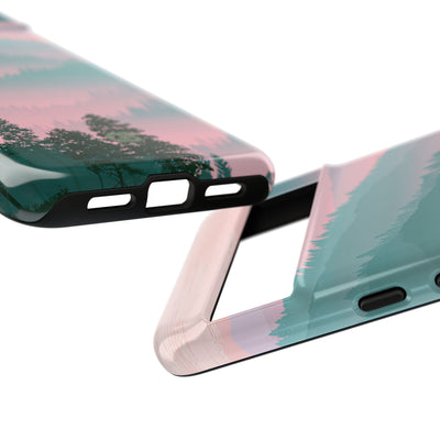 Teal Tough Phone Case for Google Pixel - Alpine Mist Teal