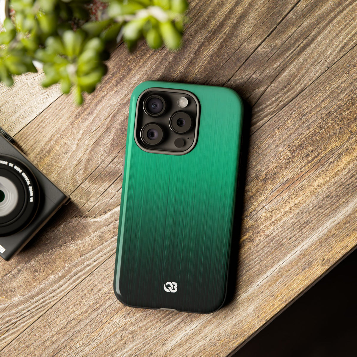 Emerald Cascade · Tough Phone Case for iPhone · Green