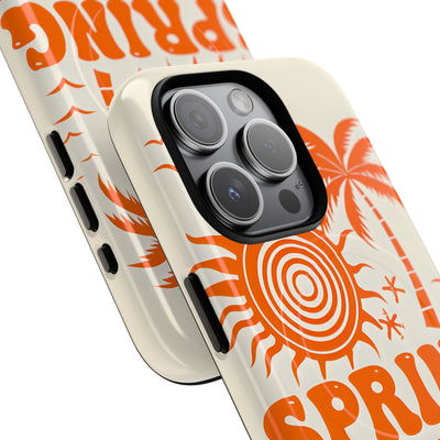 Retro Orange Tide · Tough+ Capa para iPhone · Magsafe
