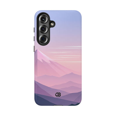 Alpine Twilight · Tough Phone Case for Samsung · Pink