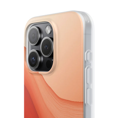 Terracotta Flow · Lite Phone Case for iPhone ·  Orange