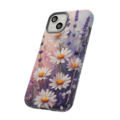 Daisy Lavender Bloom iPhone 14 Case - Tough