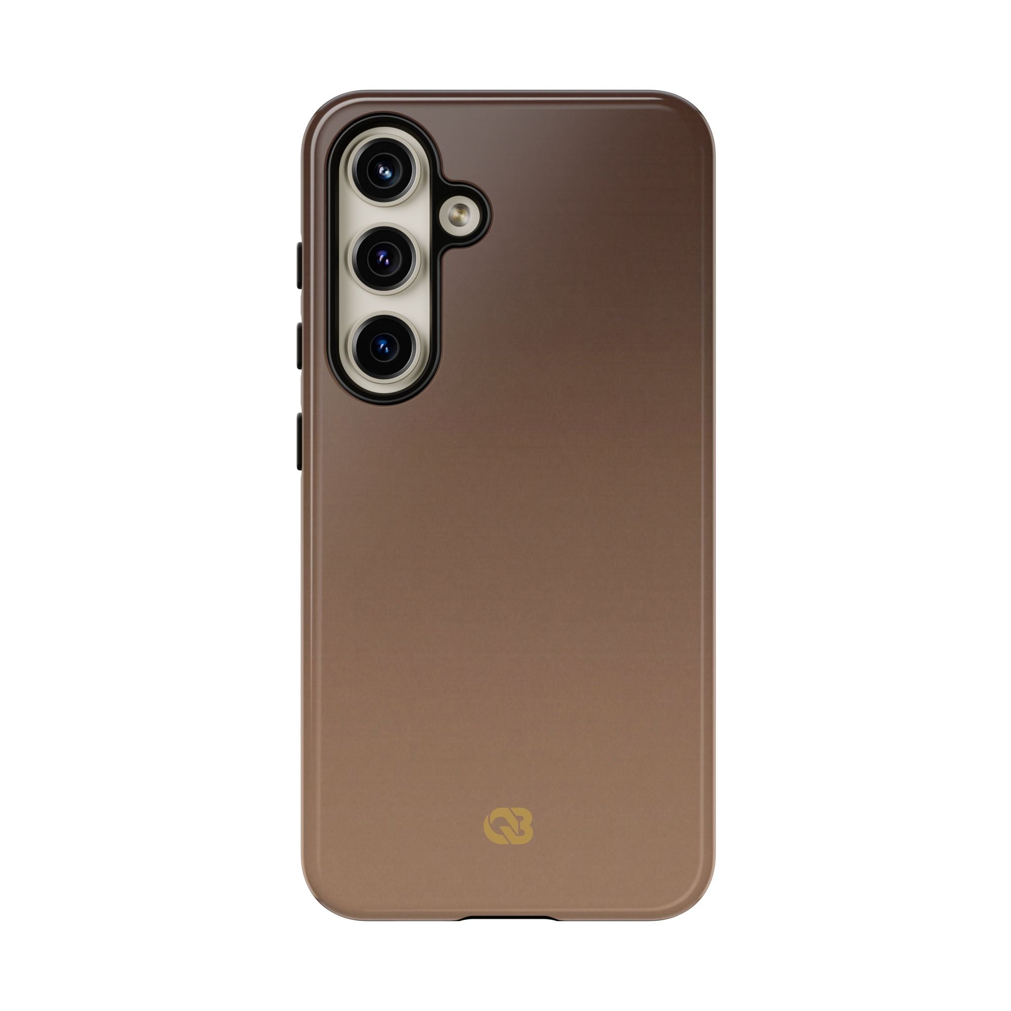 Brown Tough Phone Case for Samsung - Smoked Caramel Fade
